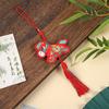 Chinese Style Pony Embroidered Pendant Tassel Horse Hanging Decoration  Cultural Gift