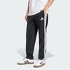 Unisex Regular Fit Pants 3s Tricot Regular Fit Open Ham Track Pants Black