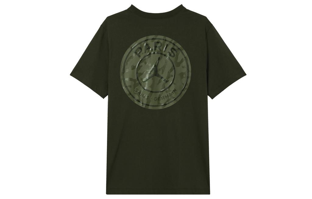 Jordan x PSG SS24 T Shirt Men's Dark Green