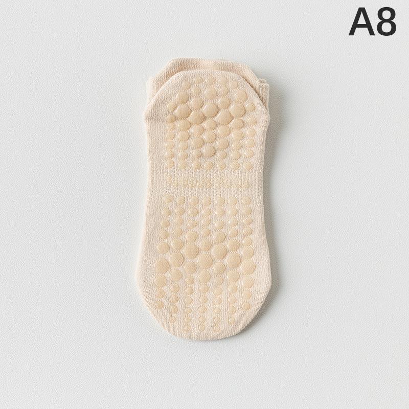 Short Yoga Socks Pilates Socks Indoor Non-Slip Floor Socks Dance Fitness Training Socks Sports Socks