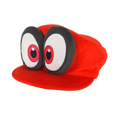 Super Mario Odyssey Cappy G25 x D27 x Y11cm doldurulmuş oyuncak (Mario'nun şapkası)