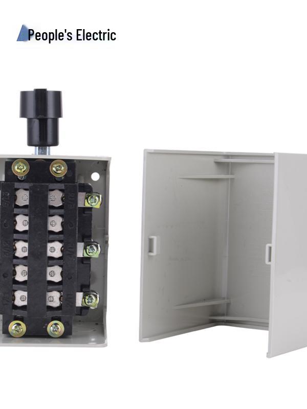 People's Electric HY2-130A60a 380V/220V 3-Phase Motor Forward-Reverse Switch