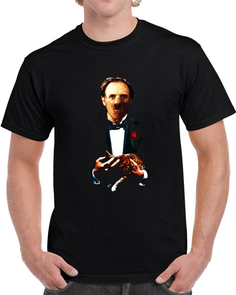 Hannibal Lecter Corleone Godfather Horror Gangster Parody Funny Fan Movie T Shir