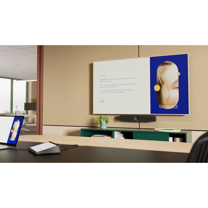Conference Camera - Logitech - MeetUp 2 - 4K Ultra HD - Built-in Microphone - USB-C