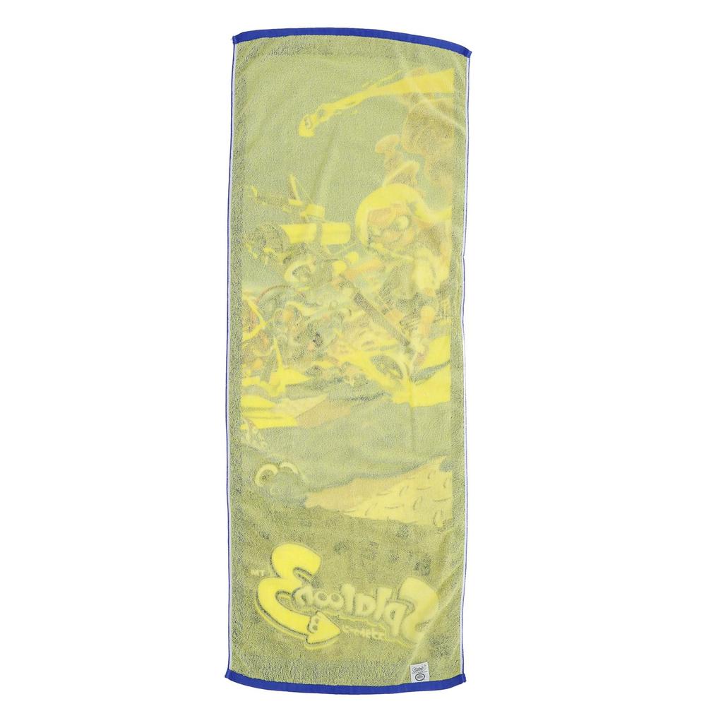 Marushin Bath Splatoon 3 Splash Day Character Pool UV 4525003300 Kids' Towel, Design, Boys' Towel, Protection,