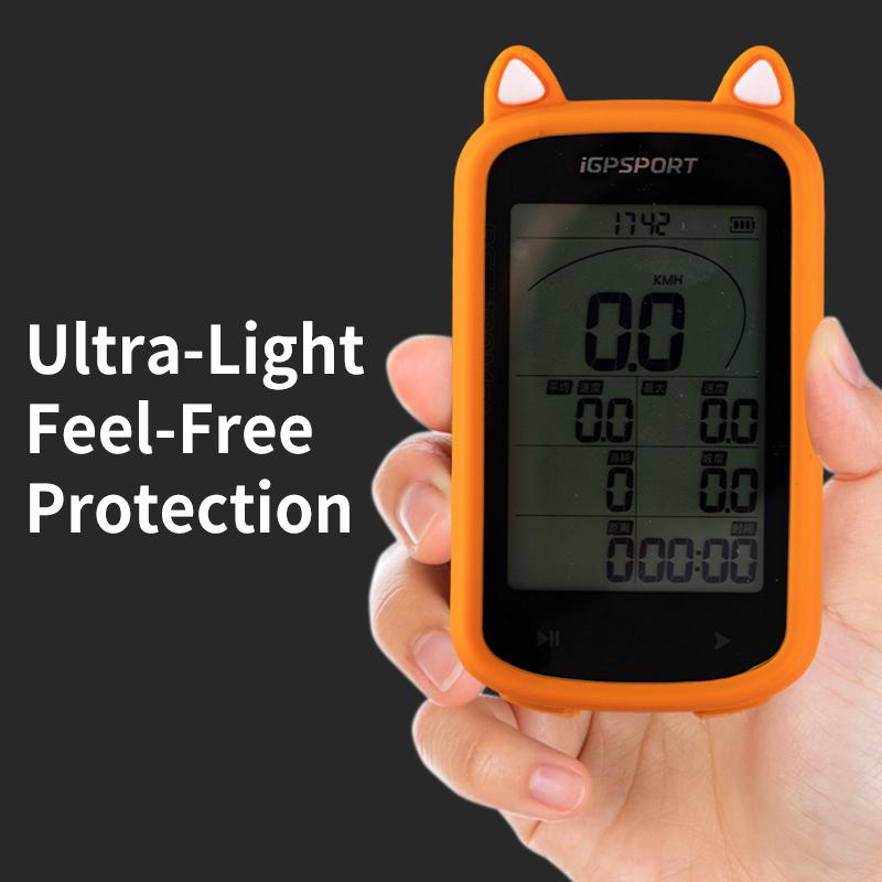 Silicone Protective Cover for IGPSPORT BSC100Max Case of GPS Bike Bicycle Computer Protection with Screen Film