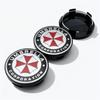 4pcs Umbrella Logo Emblem Badge Car Wheel Center Caps OD 58MM 54MM Wheels Hub Cap Rim Hubcaps Dust Cover Replace Car Accessories