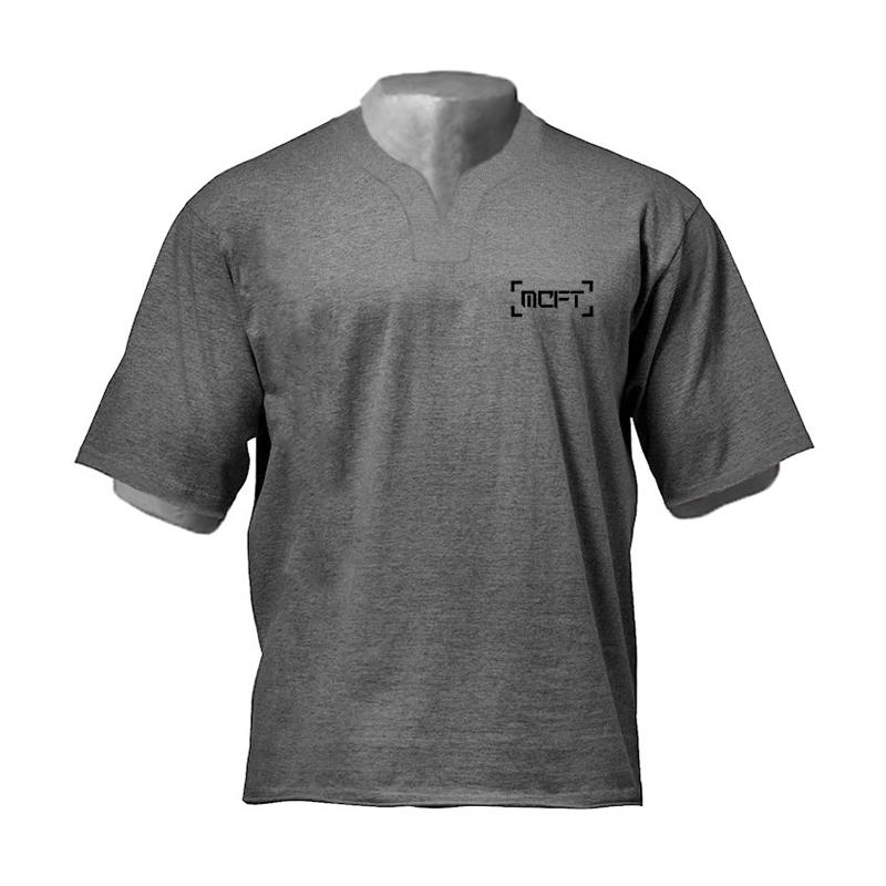 Muscleguys Men's Hip-hop youth high street fashion Printing Half-sleeve T-shirt Loose casual Tide Top Summer fitness Clothes comfortable