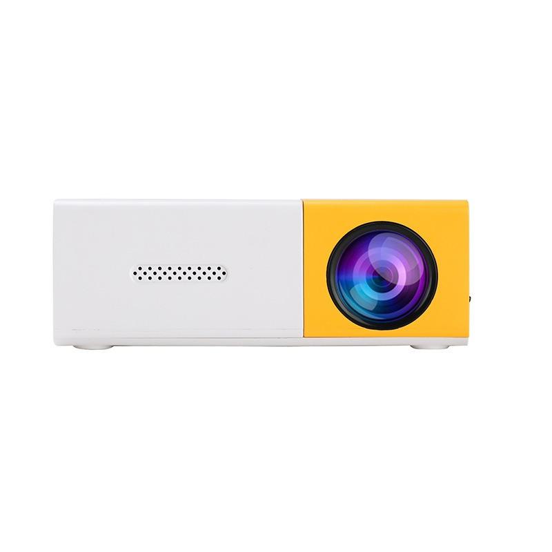 Mini Portable Micro Projector Hot Selling Children's Yellow and White Projector