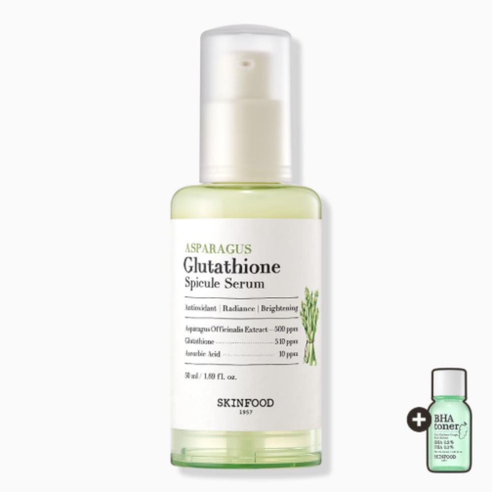 Skinfood Asparagus Glutathione Spicule Serum 50ml [Includes Shine Muscat Toner 14ml]