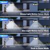 305/222 LED Solar Lights Outdoor Motion Sensor Outdoor Lights Angle Waterproof 3 Heads Solar Security LED Wall Light Yard Patio