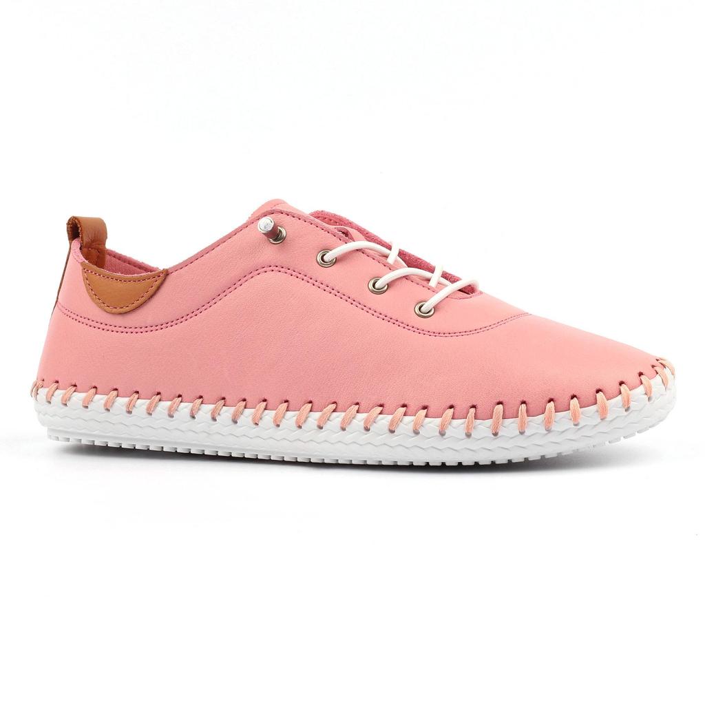 Lunar Damen St Ives Leder-Plimsolls