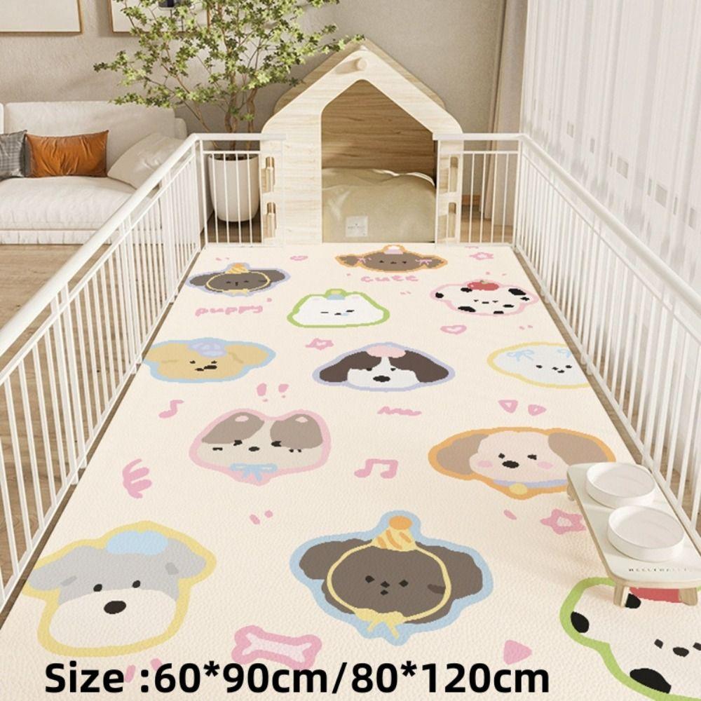 Waterproof Flooring Dog Cat Mat Non Slip Cleaning Mat New Pet Carpet