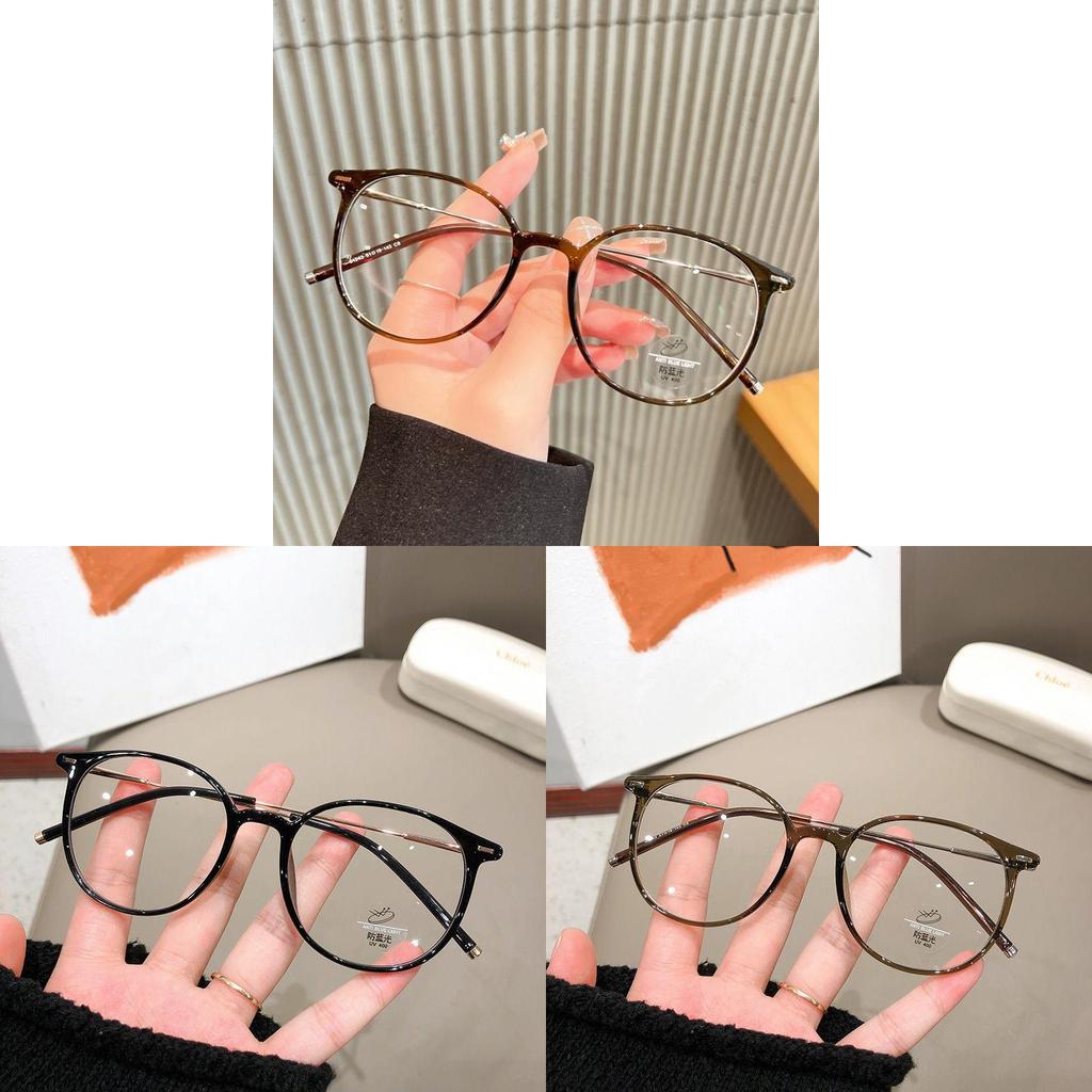 Lightweight Female Blue Light Glasses With Metal Plastic Frame And Star Details For Modern Fashion