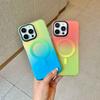 IPhone 16 Skin Sensitive Magnetic Suction Phone Case Chameleon Suitable for Apple 15 ProMax Gradient 14 Anti Fall Protection Case