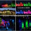 RGBW Outdoor Landscape Light: Remote-Controlled, Color-Changing, Dimmable Spotlight for Trees, Garden Paths, and Lawn Ambiance