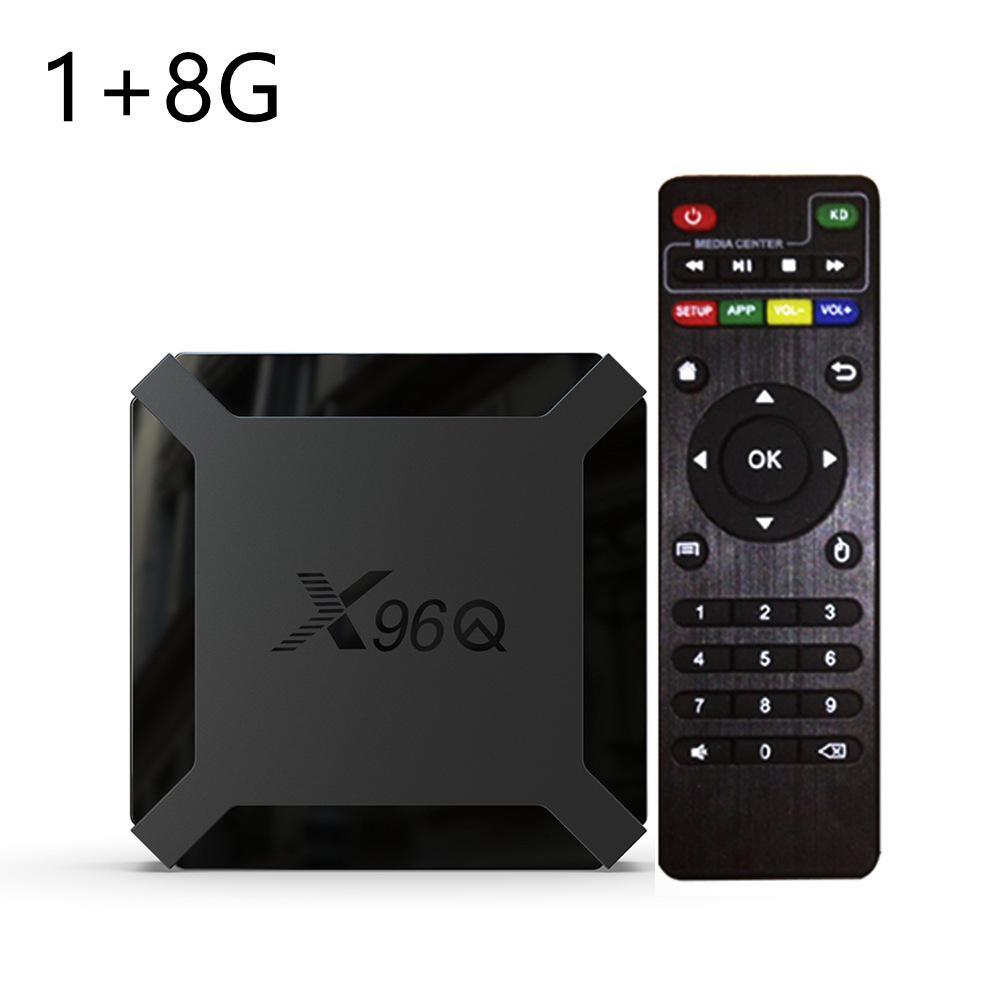X96Q H313 Android TV Box, 4K HD, Wireless WiFi, No Bluetooth