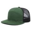 Vendita Calda Cappellino da Baseball Unisex a 7 Pannelli con Visiera Piatta Cappello Rete Pannelli Chiari Giuntati Cappello da Camionista da Esterno Snapback Regolabile cappello estivo