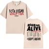 Keith Urban High and Alive Welttournee 2025 T-Shirt Herrenkleidung Hip Hop Kurzarm-T-Shirts Vintage Oversize Baumwoll-T-Shirt