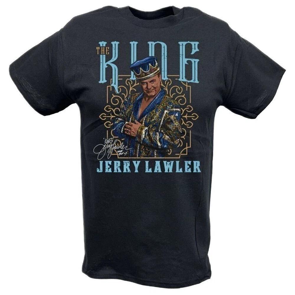 Jerry The King Lawler Black Tshirt S