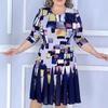 2025 European & American Print New Dress
