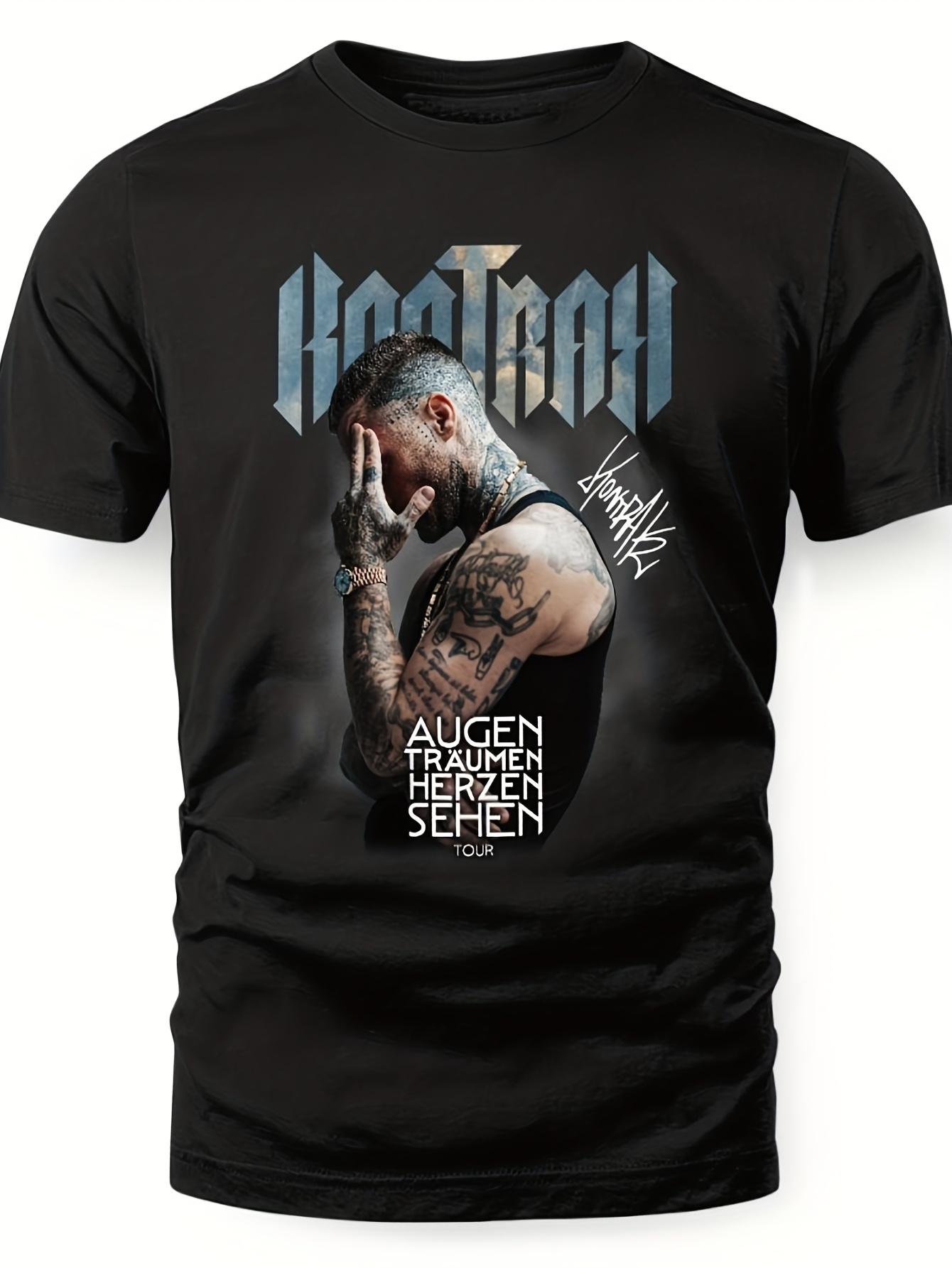 New Kontra K Graphic Tee - Autographed Design by The Musician XS