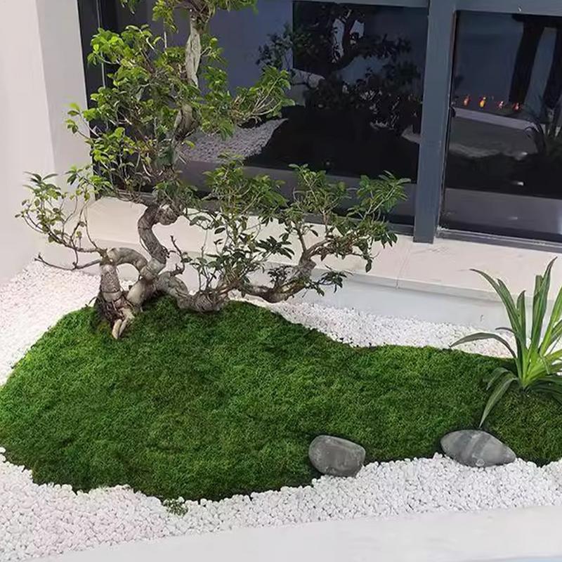 Künstliches Moos Fake-Moos Wollähnliches Dekoratives Moos Künstliches Moos Fake-Moos Für Mooswände Glasaquarium-Moos Mooskränze