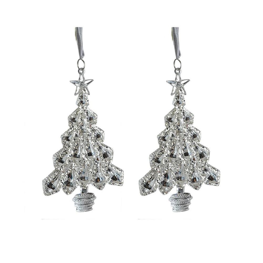 Christmas Acrylic Ornaments Hanging Decorations Lightweight Structure