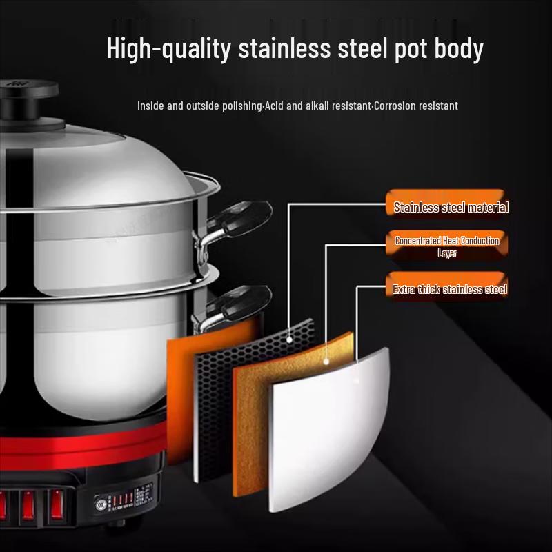 

Хуабэйсэн Многофункциональная электрическая кастрюля