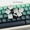 PBT Keycaps, 140-Key Dye-Sublimated MOA Profile Keycaps Custom Keycap Set for Cherry MX Switches on Mechanical Keyboards