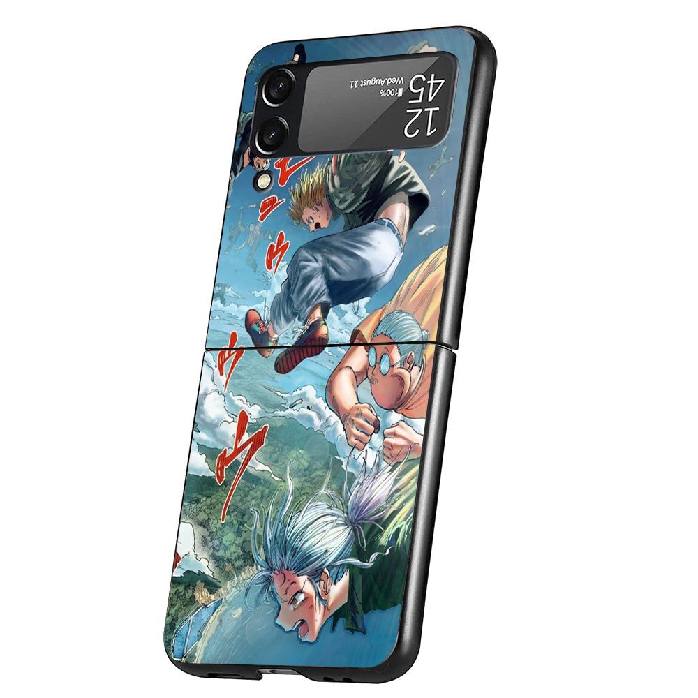 Чехол для телефона S-Sakamoto Days для Samsung Galaxy Z Flip 7 6 5 4 3 5G Flip7 Flip6 Flip5 Flip4 Flip3 Черный Fundas Shell Samsung Z Flip 6