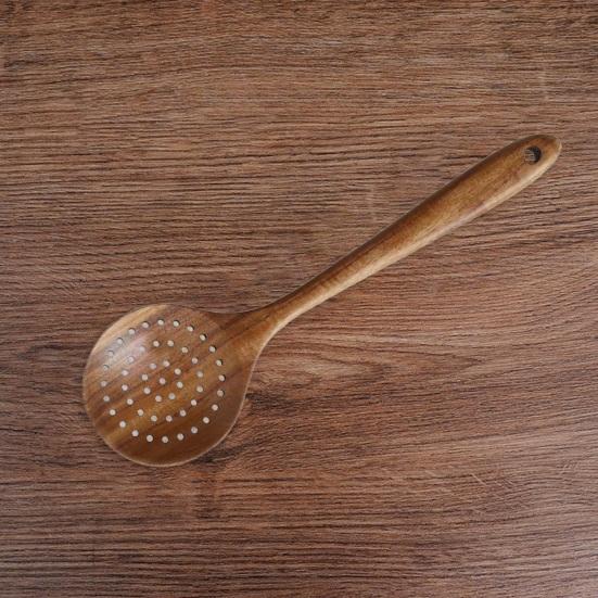 Wooden Cooking Utensils Cooking Spatulas Soup Ladles And Rice Spoons Nonstick Kitchen Tools for Comfortable Grip And Easy Cleaning