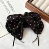 2026 Französischer Polka-Dot-Schleifen-Klammerclip für Damen - Hochwertiges Luxus-Haaraccessoire