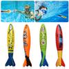 Children's Swimming Pool Water Toy Diving Set Treasure Hunting Toy, Snorkeling Torpedo Diving Rod Gemstone Set