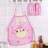 Cartoon Painting Apron DIY Cartoon Overalls Creative Children Apron  Kitchen Supplies