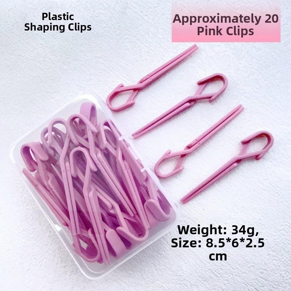 20pcs Pink Purple Nail Painting Protection Clip for Manicure Tools