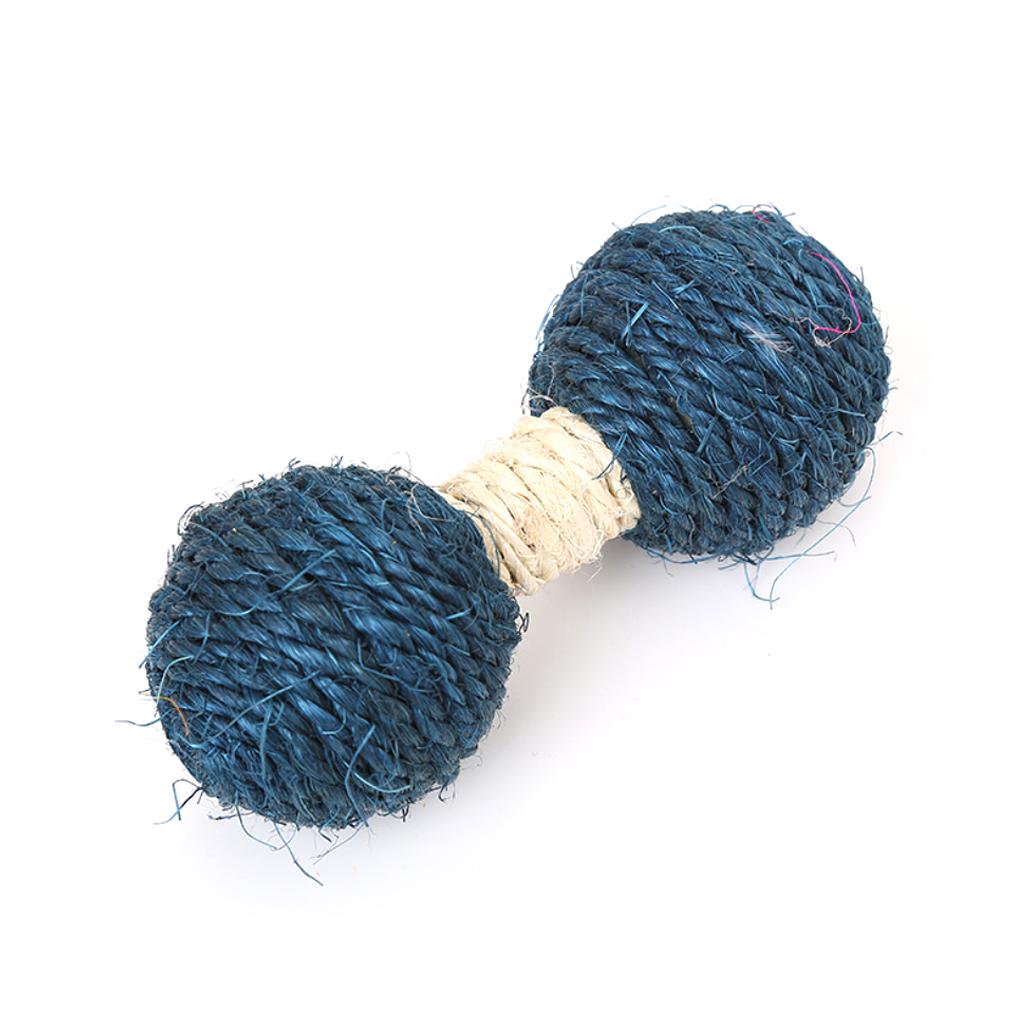 Assorted Color Jute Weave Ball for Cat Toy for Indoor Cat Dumbbell Balls