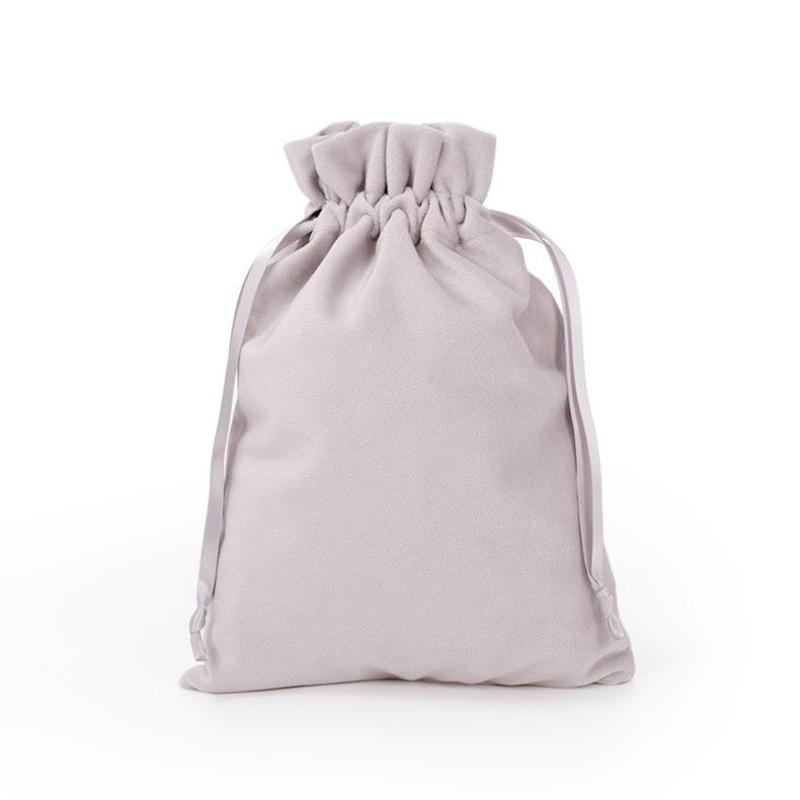 Luxury Velvet Drawstring Pouch Jewelry Storage Gift Wrapping Bag Reusable Dust-proof Bags for Party Favor Wedding Gift