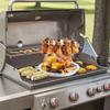 Chicken Drumstick Holder For Grill Stainless Steel Chicken Drumstick Rack 2-in-1 Chicken Roaster Stand 10 Slots Chicken Grill