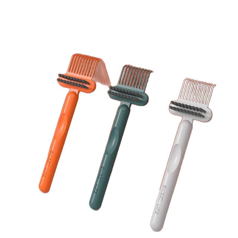 Hollow Air Cushion Comb & Curling Massage Brush Cleaning Tool