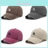 Classic Embroidered Letter Baseball Cap With Adjustable Fit For Men Women Sun Protection