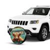 1pc Cute Scottish Highland Spare Tire Cover Compatible For 14"/15"/16"/17" Tires - Fit For, Truck, RV, Trailer - Wheel Protectio