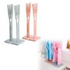 Creative Plastic Multi-purpose Portable Glove Rack For Kitchen Storage Blue
