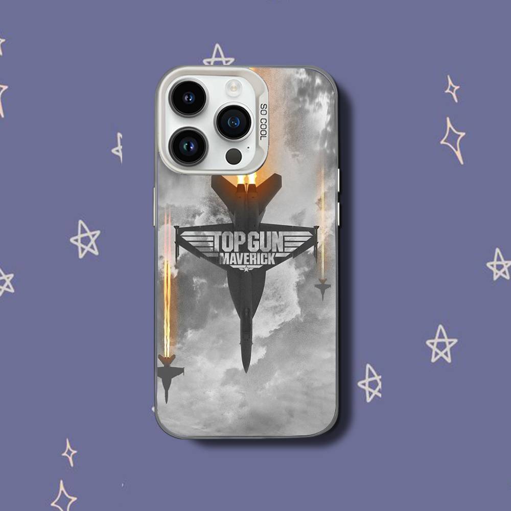 M-Movie Top Gun M-Maverick Phone Case For iPhone 17,16,15,14,13,12,11,Pro,XS,Max,Plus,Mini,SE White Candy Matte Shockproof Cover