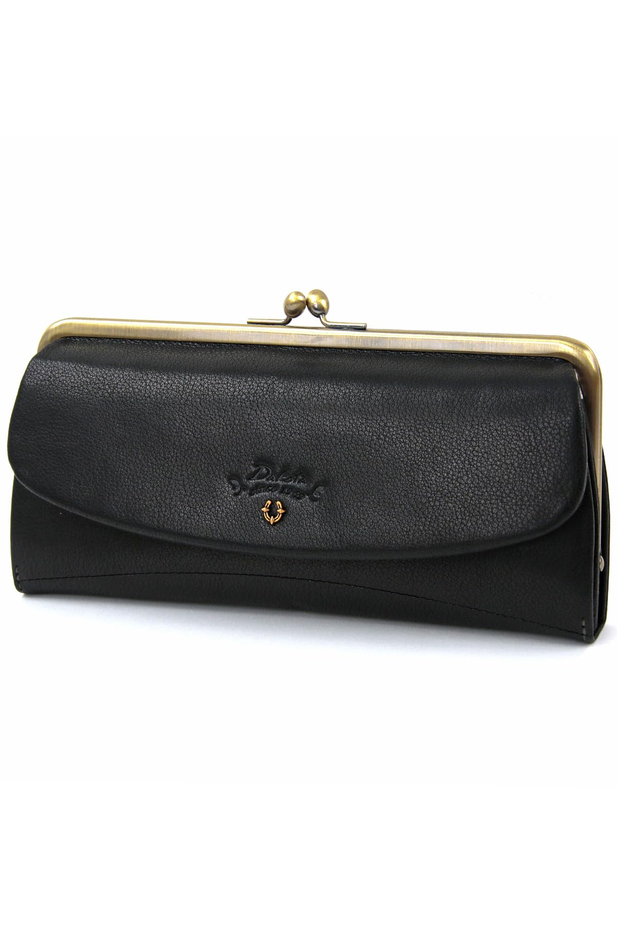 

Dakota Women s Genuine Leather Long Wallet, Black, DA-31763-10