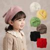 Cartoon Cat Ear Kids Beanie Hat Korean Style Toddler Beret Cap Cat Ear Beret  Birthday Holiday Gift
