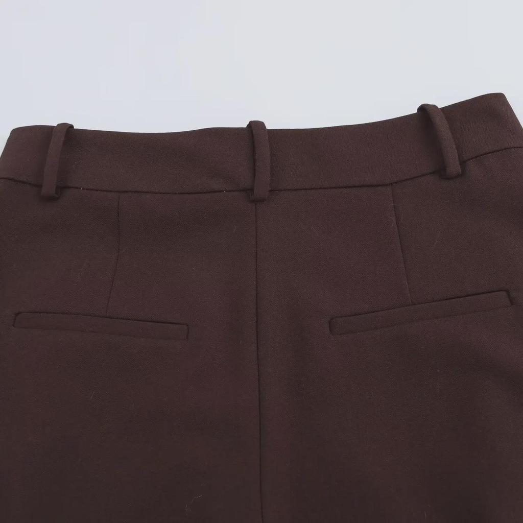 Women's Three-Piece Suit: Jacket, Trousers & Hip-Skirt - Stylish & Versatile for Commuting