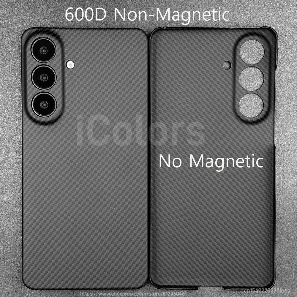 For Samsung Galaxy S26 Plus Magnetic Magsafe Case with Carbon Fiber Aramid Cover Ultra Slim Protective Cover Aramid Fiber Woven