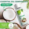 100% Pure Liquid Coconut Oil for Dry Skin, Hair, Face Oil, Body, Non-Greasy, Unscented Moisturizer-100ml/220ml