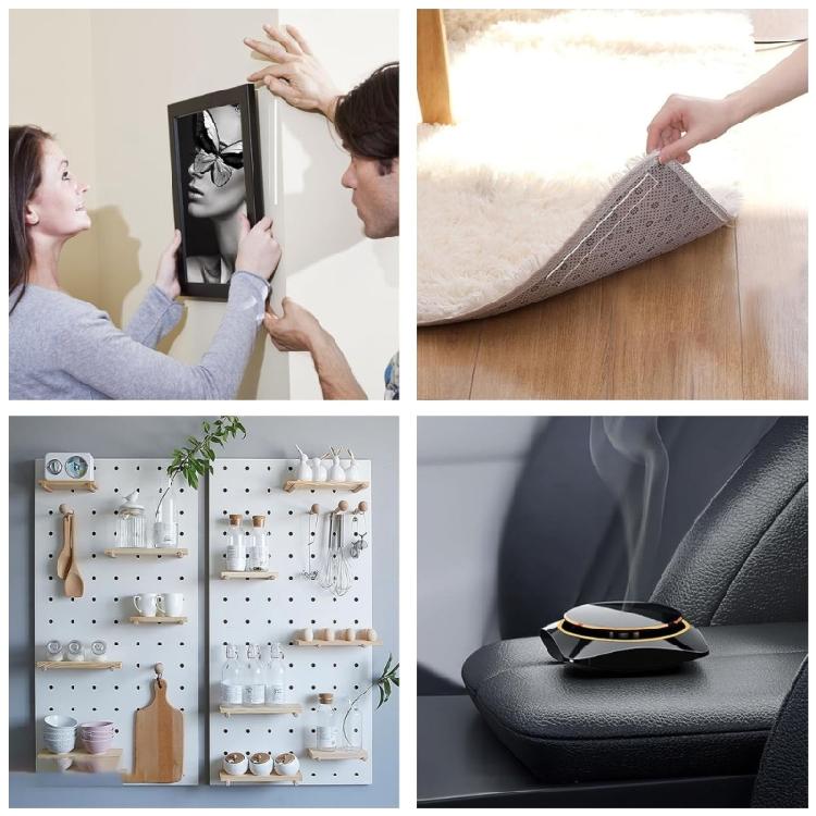 Multifunctional Mounting Tape Double Sided Tape Poster Carpet Tape Adhesive Tape Two Sided Tape East to Use